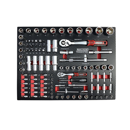 Carro de ferramenta 7 gavetas c/ 205 peças Carro de ferramenta 7 gavetas c/ 205 peças