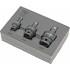 Adaptadores, cardan, de impacto universais; Conjunto de 3 peças 1/4''; 3/8''; 1/2''; Série de aço S2