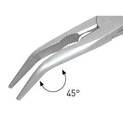 Alicate pontas longas curvas 45º 200 MM Alicate pontas longas curvas 45º 200 MM