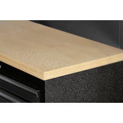 Móvel de Oficina 4 Módulos; Kraftwerk 3964B-BLK Móvel de Oficina 4 Módulos; Kraftwerk 3964B-BLK