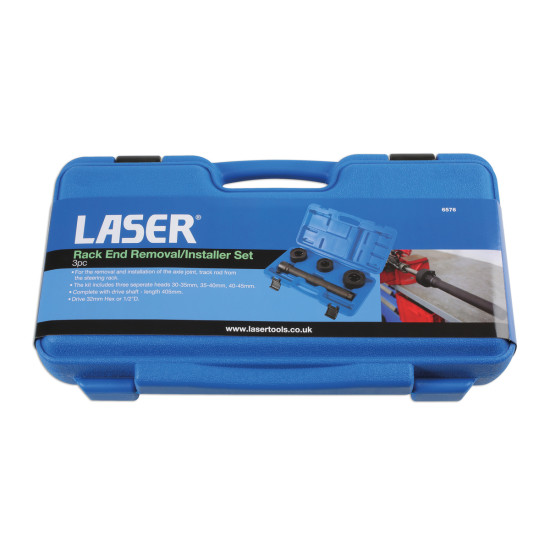 Kit extractor/aplicador de braços de direcção LASER Kit extractor/aplicador de braços de direcção LASER