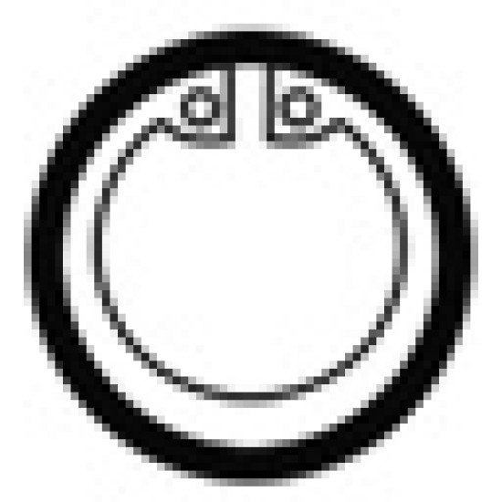 Kraftwarek 4255-J21 Alicate de freios Interiores Hightech 165mm