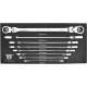 Conjunto de chaves de roquete flexi-head 8-24mm