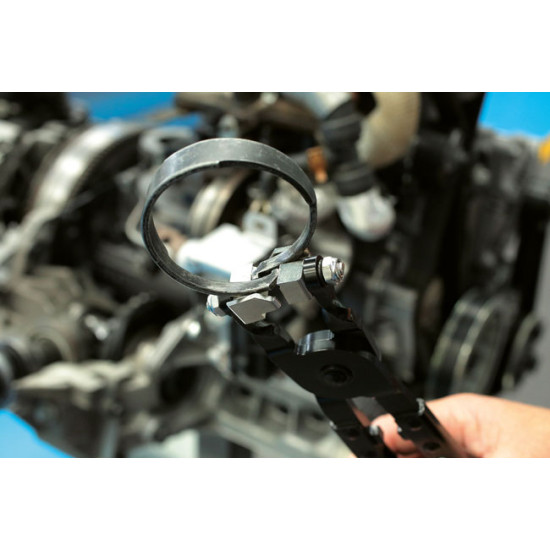 Alicate para abraçadeiras de turbo; grupo Volkswagen 2.0 TDi Alicate para abraçadeiras de turbo; grupo Volkswagen 2.0 TDi