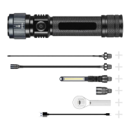 Kit de Lanternas de Trabalho Multifunções MULTI LIGHT LED Lena Lighting | Recarregável USB-C
