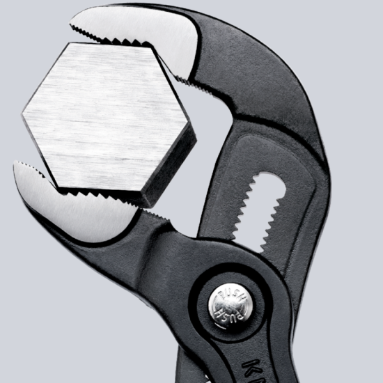 Alicate Tubos / Bomba de Água 250mm KNIPEX Cobra® Hightech 87 01 250 Alicate Tubos / Bomba de Água 250mm KNIPEX Cobra® Hightech 87 01 250
