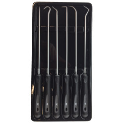 Conjunto de ganchos para o-rings e juntas; 6 peças; Welzh 877-WW Conjunto de ganchos para o-rings e juntas; 6 peças; Welzh 877-WW