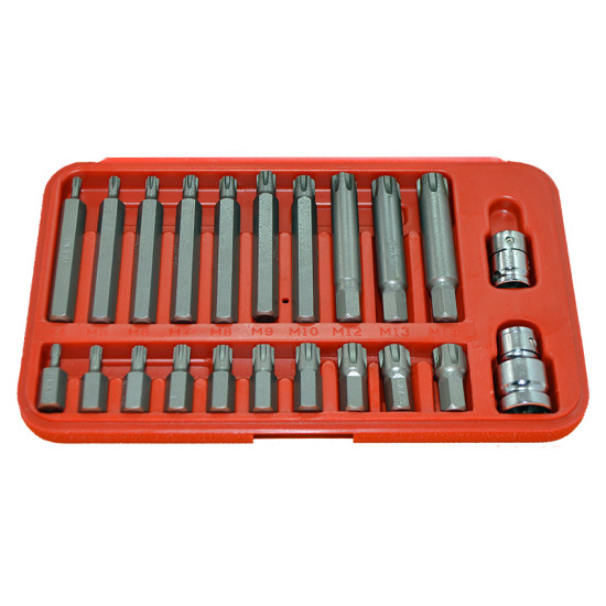 JOGO DE PONTAS 3/8 E 1/2 - 22PCS JOGO DE PONTAS 3/8 E 1/2 - 22PCS