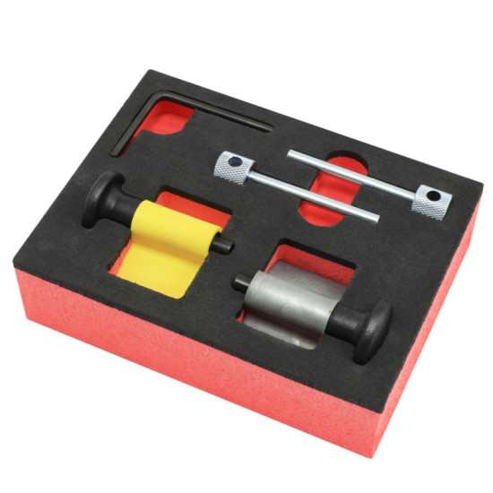 Ferramenta de bloqueio da distribuição VAG motores Diesel 1.2 / 1.4 / 1.6 / 1.9 / 2.0 TDi (EA188 injector bomba e EA189 Common Rail) Ferramenta de bloqueio da distribuição VAG motores Diesel 1.2 / 1.4 / 1.6 / 1.9 / 2.0 TDi (EA188 injector bomba e EA189 Common Rail)