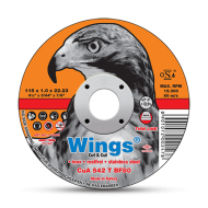 Disco corte inox 230 x 1.9 x 22.23 WINGS (25 unidades) Disco corte inox 230 x 1.9 x 22.23 WINGS (25 unidades)