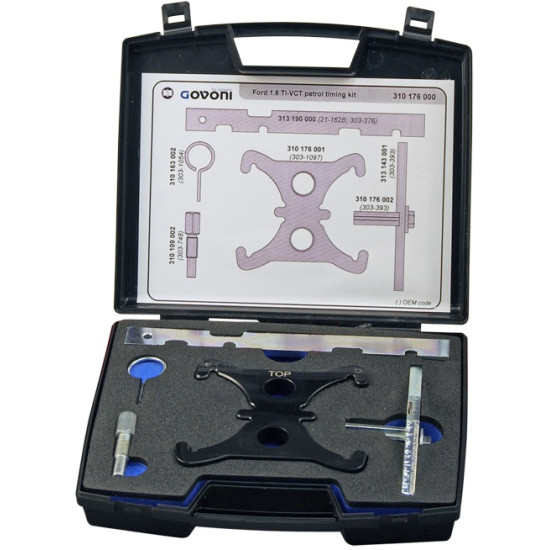 Kit de bloqueio Ford 1.6 VCT / 2.0 TDCI (gasolina) Kit de bloqueio Ford 1.6 VCT / 2.0 TDCI (gasolina)