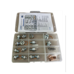 Kit de bujões para óleo - 15 unidades 