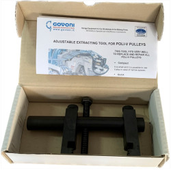 Extrator de polies em V-50-180 mm