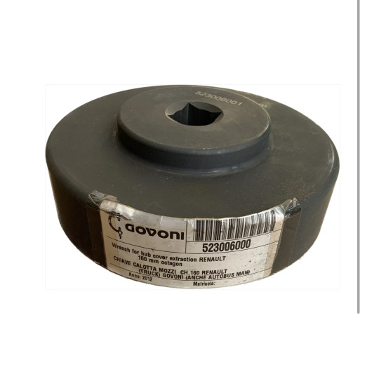 Chave hex 160 mm para eixo trailer Renault 