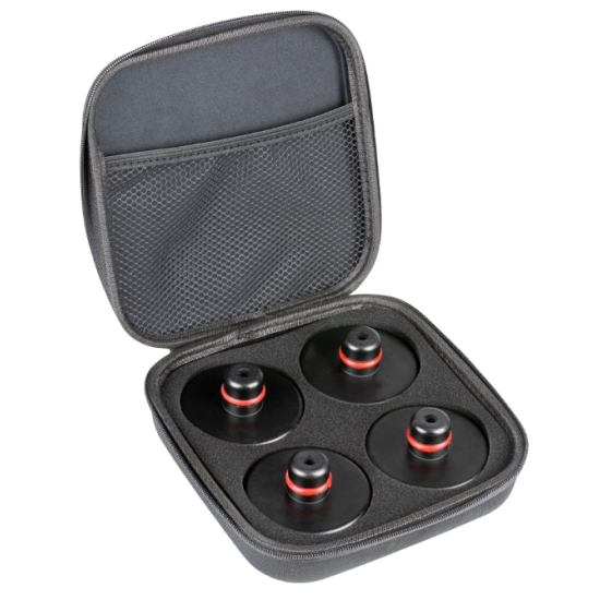 Conjunto de 4 bases de elevação Tesla Conjunto de 4 bases de elevação Tesla