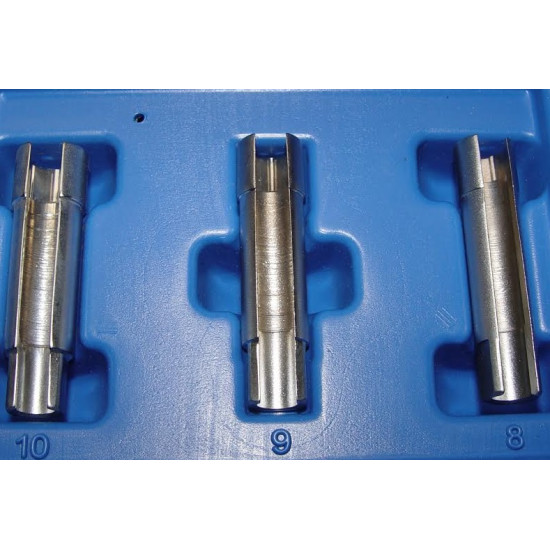 Jogo 3 chaves de velas abertas 8-9-10 mm Jogo 3 chaves de velas abertas 8-9-10 mm