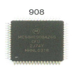 MOTOROLA MPU MC68HC908AZ60 CFU 2J74Y QFP64 PIN MOTOROLA MPU MC68HC908AZ60 CFU 2J74Y QFP64 PIN