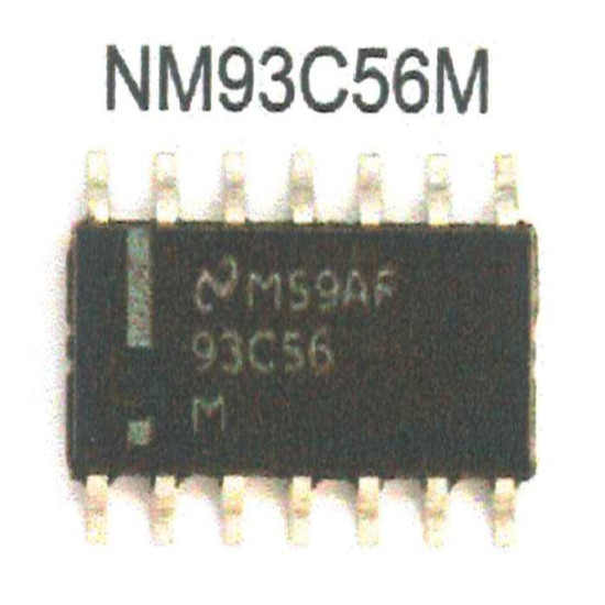 NATIONAL S. NMC93C56M EEPROM SOP14  NATIONAL S. NMC93C56M EEPROM SOP14