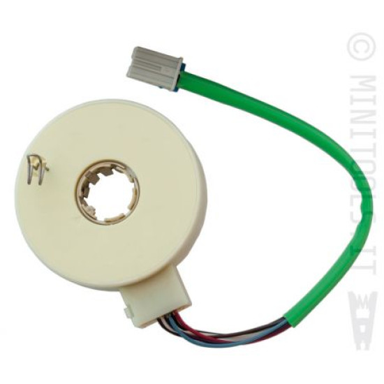 Sensor de direcção Fiat Panda, Lancia Y; Cabo verde, 6 fios, ficha cinza Sensor de direcção Fiat Panda, Lancia Y; Cabo verde, 6 fios, ficha cinza