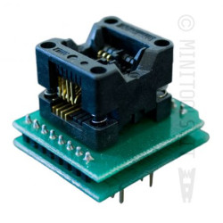 Adaptador Socket SOIC-8 para DIP-8 Adaptador Socket SOIC-8 para DIP-8
