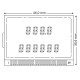 LCD display para quadrantes Mercedes Class C, E, CLK e SLK LCD display para quadrantes Mercedes Class C, E, CLK e SLK