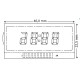 LCD display para quadrantes Mercedes Class C, E, CLK e SLK LCD display para quadrantes Mercedes Class C, E, CLK e SLK