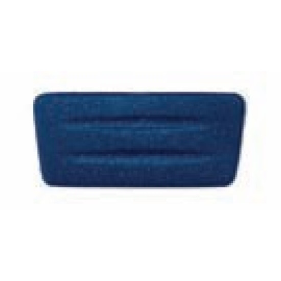 Borracha para capas de chave Fiat cor azul Borracha para capas de chave Fiat cor azul