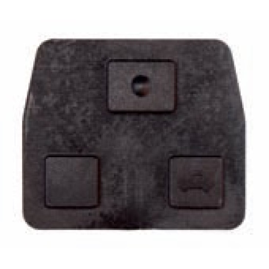 Borracha para capa de chaves Toyota 3 botões Borracha para capa de chaves Toyota 3 botões