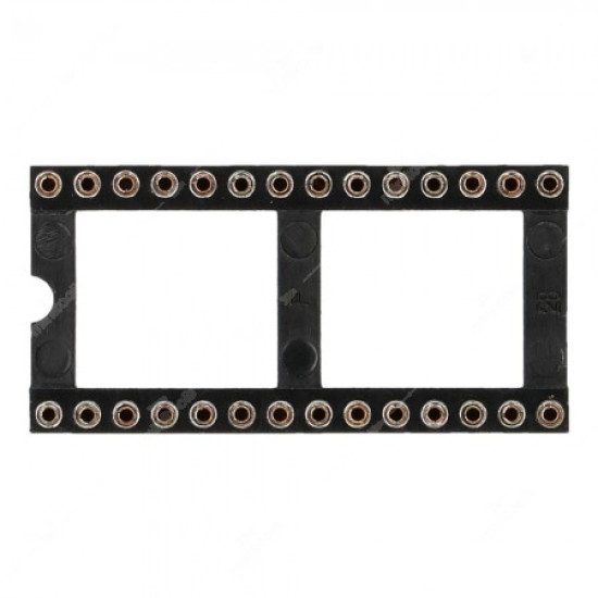 SOCKET DIL28 with tulip contacts (NEW) SOCKET DIL28 with tulip contacts (NEW)