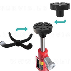 Taco de borracha para macaco de fossas de várias dimensões 