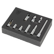 Jogo de Chaves Principais 10mm, 9pçs