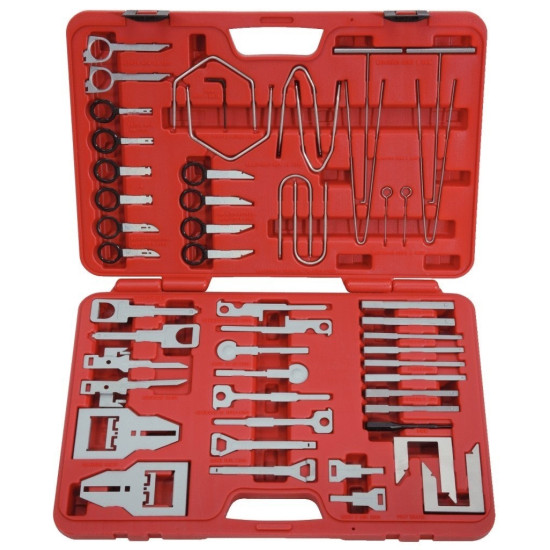 Kit  de Remoção de Rádios com 52 peças WEBWER TOOLS Kit  de Remoção de Rádios com 52 peças WEBWER TOOLS
