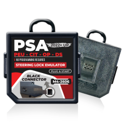 Emulador Simulador de Tranca de Direção ESCL PSA (Peugeot, Citroën, Opel) - Ficha Preta