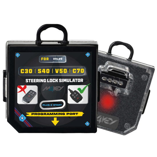 Emulador ESL, Tranca de Direção, Volvo S40, C70, C30 e V50 Emulador ESL, Tranca de Direção, Volvo S40, C70, C30 e V50