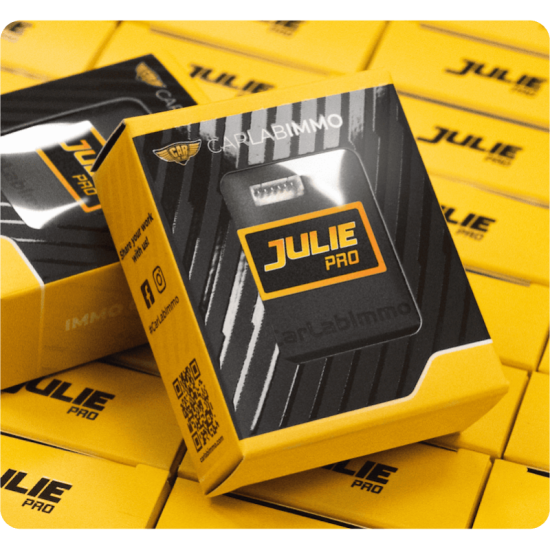 Julie PRO UNIVERSAL v123, IMMO OFF, AIRBAG, ESL & TACHO Emulator