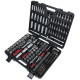 Kit de chaves de caixa 1/4" + 3/8" + 1/2", 195 peças KS TOOLS