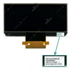 Display LCD para quadrantes Fiat 500L e Lancia Ypsilon Display LCD para quadrantes Fiat 500L e Lancia Ypsilon