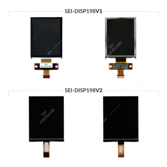 Monochrome display for Volkswagen Golf VII and Passat B8 Johnson Controls and Visteon instrument clusters - Version 1
