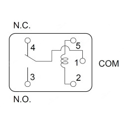Relé FTR-P1CN012W1 Relé FTR-P1CN012W1