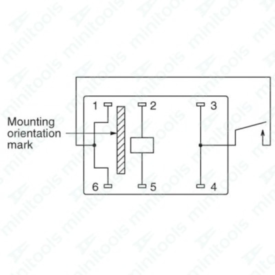 Relé G8FE-1AP-L12VDC Relé G8FE-1AP-L12VDC