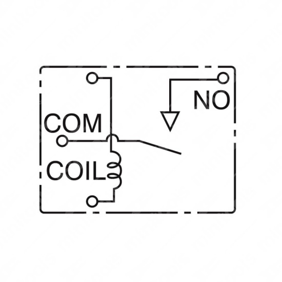 Relé JJM1A-12V Relé JJM1A-12V