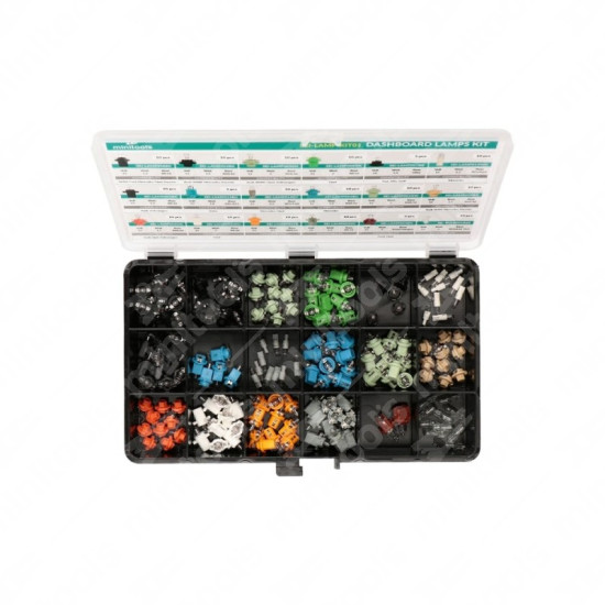 Kit de lâmpadas para quadrantes e conta quilómetros (km) Kit de lâmpadas para quadrantes e conta quilómetros (km)