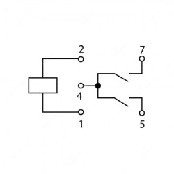 Relay 4117-U-Z 2X10A DC12V Relay 4117-U-Z 2X10A DC12V