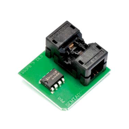 Adaptador socket de TSSOP8 SOCKET para SOP8-IN-CLIP Adaptador socket de TSSOP8 SOCKET para SOP8-IN-CLIP
