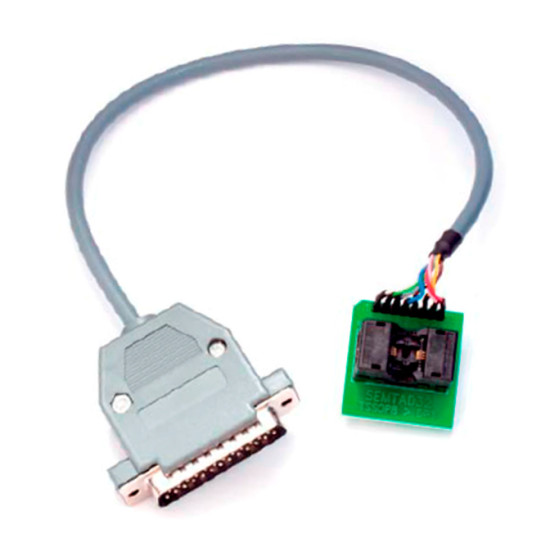 Adaptador socket de TSSOP8 SOCKET para DP3 Adaptador socket de TSSOP8 SOCKET para DP3