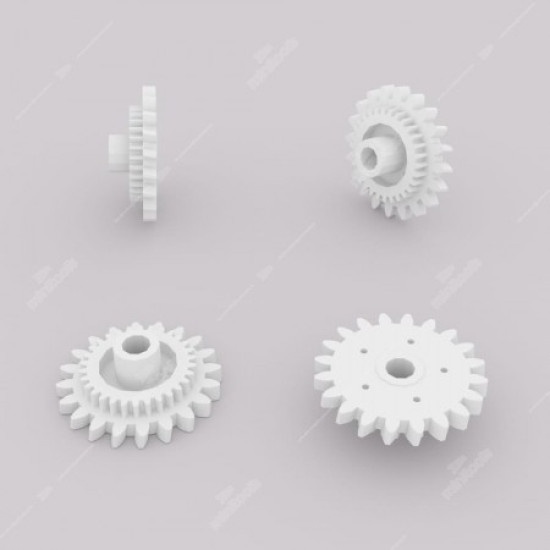 Carretos 20 dentes exteriores 30 interiores para quadrante Porsche Carretos 20 dentes exteriores 30 interiores para quadrante Porsche