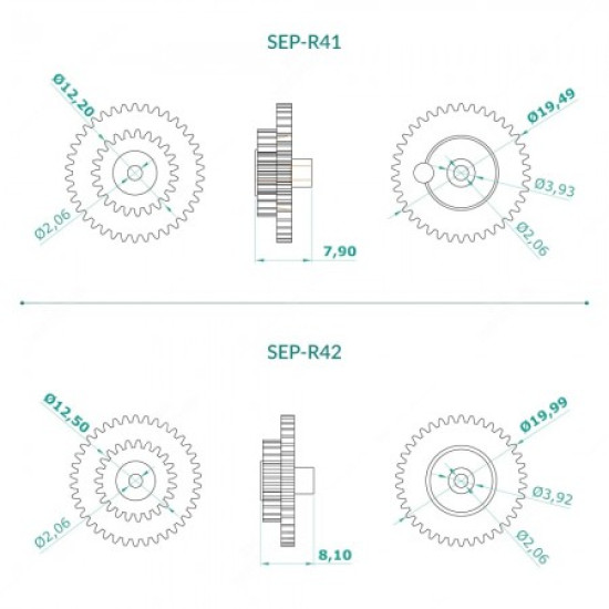 Carreto 38 dentes externos; 23 internos para quadrantes  BMW 316i Carreto 38 dentes externos; 23 internos para quadrantes  BMW 316i