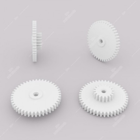 Carreto com 44 dentes externos e 17 dentes internos para conta Kms MotoMeter e VDO Carreto com 44 dentes externos e 17 dentes internos para conta Kms MotoMeter e VDO