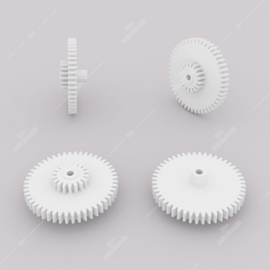 Carreto com 48 dentes externos e 18 dentes internos para conta kms Motometer e VDO Carreto com 48 dentes externos e 18 dentes internos para conta kms Motometer e VDO