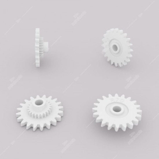 Carreto para painéis de instrumentos Porsche 911 e Porsche 944; 20 dentes externos e 22 internos Carreto para painéis de instrumentos Porsche 911 e Porsche 944; 20 dentes externos e 22 internos